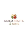 Logo depicts assorted dried fruits and nuts. Image features a stylized Royalty Free Stock Photo