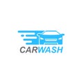 Logo design car wash fast and clean