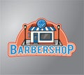 Barbershop logo design creative artneptunus