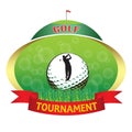 Golf logo tournament, symbol tournament,