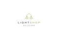 Logo design for lighting product