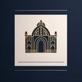 Logo Design For Ranee Sarreesavannah With Grandiose Architecture And Art Deco Sensibilities