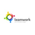 Logo design vector template. Teamwork. Partnership. Friendship. Unity.