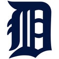 Logo of the Detroit Tigers baseball club. USA. Royalty Free Stock Photo