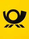Logo of Deutsche Post or DHL Royalty Free Stock Photo