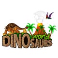 Logo Dinosaurs World.