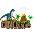 Logo Dinosaurs World.