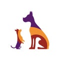 Logo with dogs