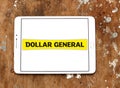 Dollar General retailer logo Royalty Free Stock Photo