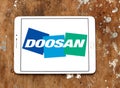 Doosan company logo Royalty Free Stock Photo