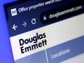 Douglas Emmett logo Royalty Free Stock Photo