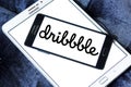 Dribbble online community logo