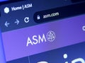 ASM semiconductor company Royalty Free Stock Photo