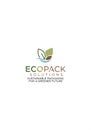 Logo for EcoPack Solutions featuring a Royalty Free Stock Photo