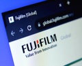 Fujifilm logo Royalty Free Stock Photo