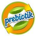 Logo element health, prebiotik