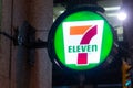 The logo of 7-Eleven Royalty Free Stock Photo