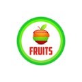 Logo emblem of Fruits