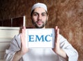 EMC2 data storage company logo