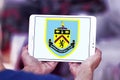 Burnley F.C. soccer club logo Royalty Free Stock Photo