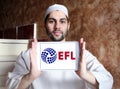 English Football League, EFL, logo Royalty Free Stock Photo