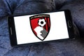 AFC Bournemouth soccer club logo Royalty Free Stock Photo