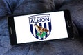 West bromwich albion football club logo Royalty Free Stock Photo