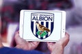 West Bromwich Albion F.C. soccer club logo Royalty Free Stock Photo