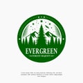 Logo for Evergreen Forest, perfect for eco friendly brands