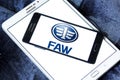FAW automotive company logo Royalty Free Stock Photo