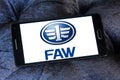 FAW automotive company logo Royalty Free Stock Photo