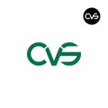Letter CVS Monogram Logo Design