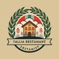 A logo featuring a house in the center, ideal for a family-owned restaurant, Generate a simple and elegant logo for a furniture