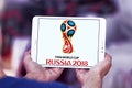 FIFA World Cup Russia 2018 logo Royalty Free Stock Photo