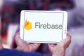 Firebase google logo Royalty Free Stock Photo