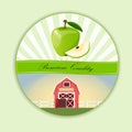 Logo of fresh juice Royalty Free Stock Photo