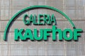Logo of the Galeria Kaufhof department store in Wuppertal