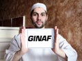 GINAF truck manufacturer logo