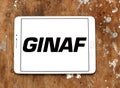 GINAF truck manufacturer logo