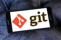 Git software logo Royalty Free Stock Photo