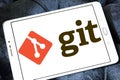 Git software logo Royalty Free Stock Photo