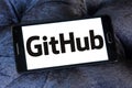 GitHub website logo Royalty Free Stock Photo