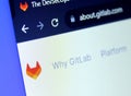 GitLab software logo Royalty Free Stock Photo