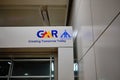 GMR Group infrastructural company involved in modernization of Indira Gandhi International Airport in New Delhi Royalty Free Stock Photo