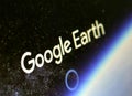 Google Earth maps application logo Royalty Free Stock Photo
