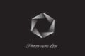 Logo graphic abstract photography business card