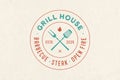 Logo for Grill House restaurant