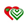 Logo.Heart red green.