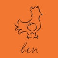 Logo of hen