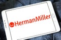 Herman Miller furniture manufacturer logo Royalty Free Stock Photo